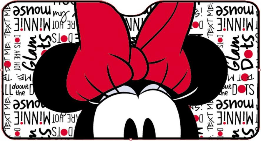 Сенник за предно стъкло Minnie 130х70 см - Сенници и щори