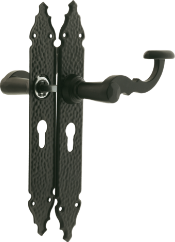 Дръжка за врата 109-280X45 черна 90 мм - Декоративни дръжки