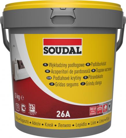 Лепило за под Soudal 5 кг - Лепила за подови настилки
