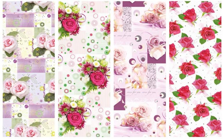 Опаковъчна хартия 70x200 см микс, снимка 8 - Празнични торбички