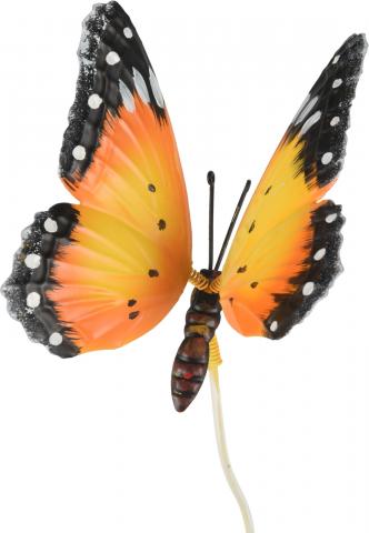 Градински стик "Пеперуда" 69см, снимка 3 - Градински стикове
