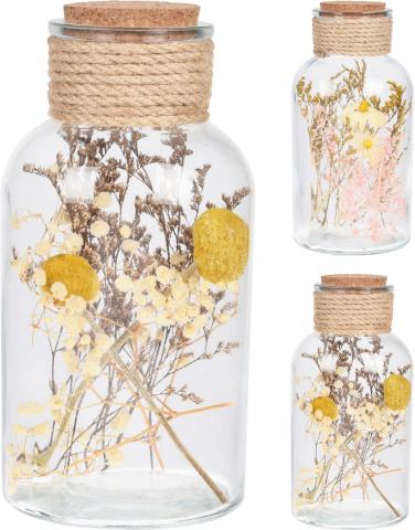 Изкуствено цвете в стъкленица - Цветя в саксия