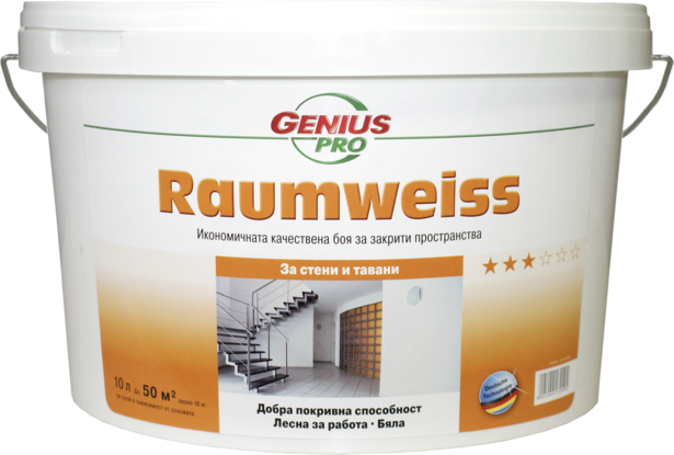GP Raumweiss 10L - Бели бои
