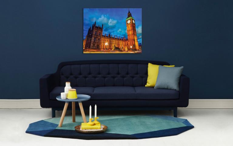 Картина Big Ben 60x80 см, снимка 2 - Картини и рамки