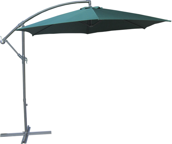 Чадър-камбана Д:300 см зелен - Камбана чадъри