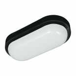 LED плафон DAVO Oval 8W 720LM 4000K IP64 черен