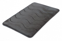 Килим за баня Memory сива