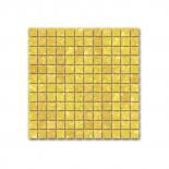 Стъклена мозайка 30х30 Жълта