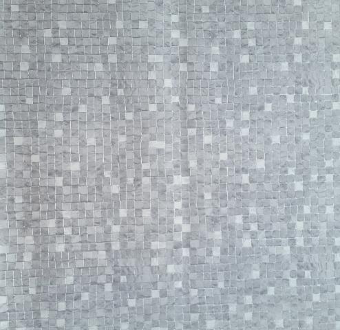 Тапет за баня Стъклокерамика сив винил - Тапети винил