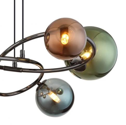 Пендел Riha 6xG9 LED 3.5W 230V 350lm 3000K, снимка 3 - Пендели