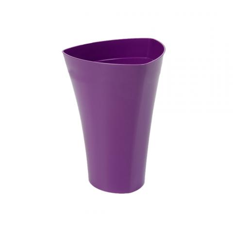 Кашпа ВЕНЕРА Ф:15 см, виолетова - Пластмасови кашпи