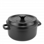 Касерола Horecano 4.5 л черна