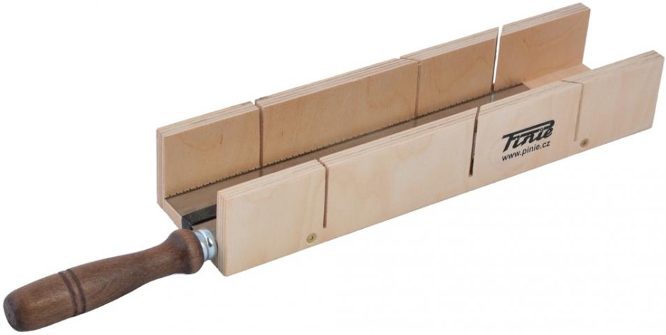 Герунг кутия дървена с трион 250 мм - Триони за ламинат и плоскости