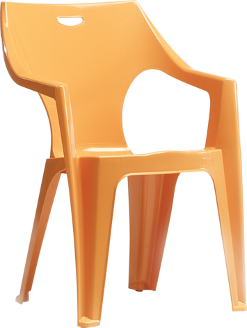 Стол Крета оранжев - Pvc столове