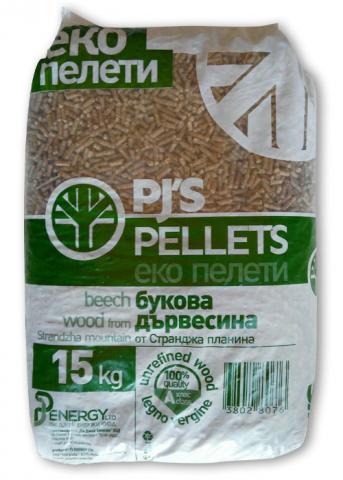 Пелети Еко клас А1, 15кг - Пелети