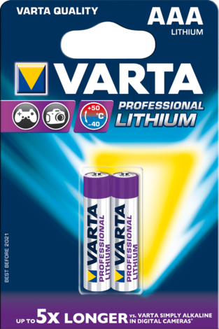 Батерии Lithium 2xAAA - Батерии