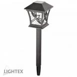 LED соларен фенер за земя KISKIN 0.06W 7500K IP44 батерия ААА