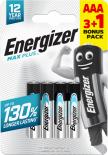 Батерия Energizer Max Plus AAA 1.5V 3+1 бр.