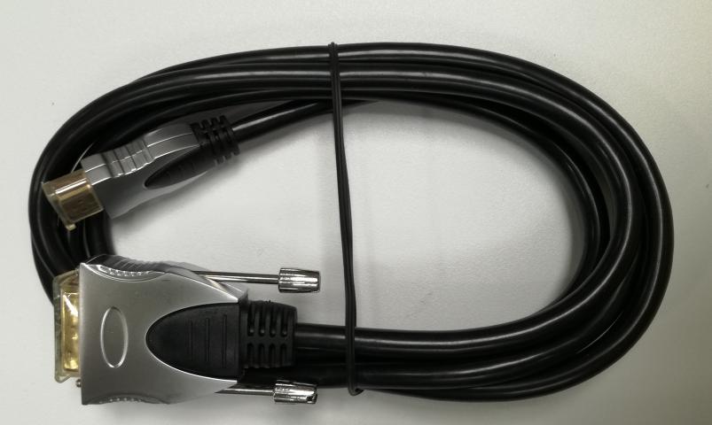 Кабел 2 м HDMI/DVI щекер - Кабели и адаптери тв & аудио