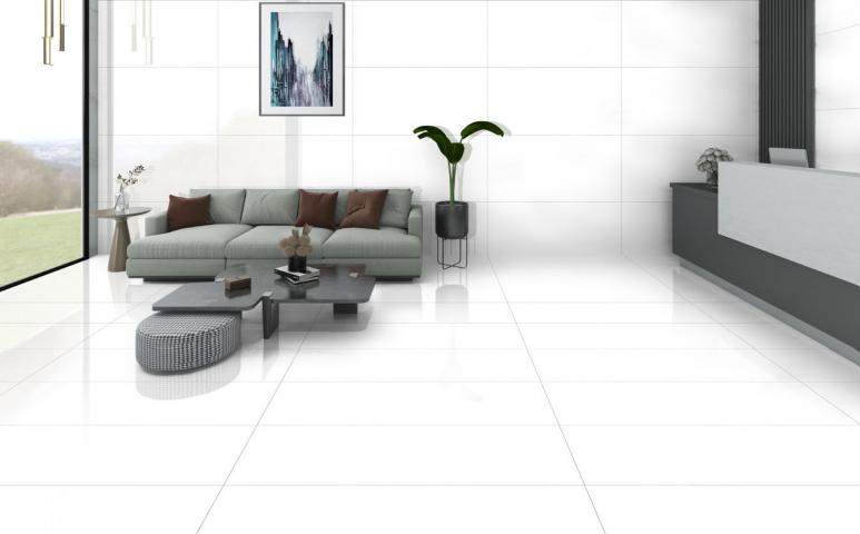 Гранитогрес Glang Бял 60x120, снимка 3 - Гранитогрес