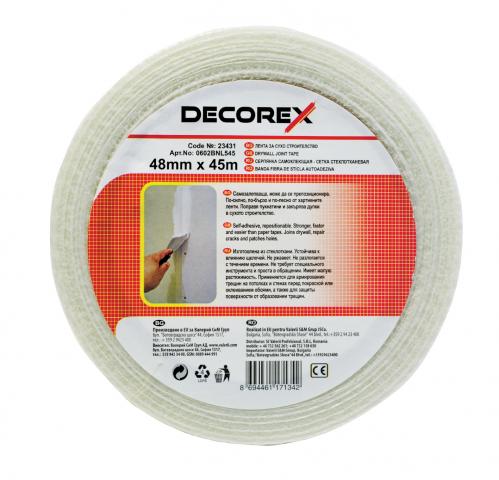 Лента за гипсокартон Decorex 48 мм х 45 м - Фолио за предпазване