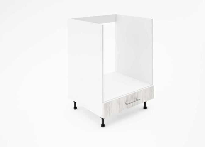 Крафт D8 долен шкаф за фурна 60см, светло дърво - Модулни кухни с онлайн поръчка