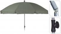 Балконски чадър ф250см, тъмно сив