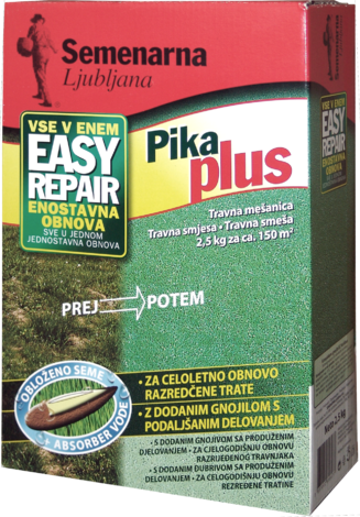 PIKA PLUS Тревна смеска 2.5кг - Универсални тревни смески