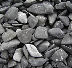 Черен камък 5кг - Градински камъни