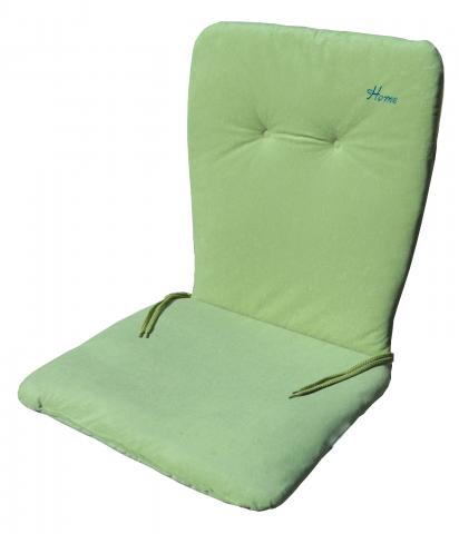 Възглавница Home 
размер: 92х42х3 см 
цвят:св.зелена - Ниска облегалка