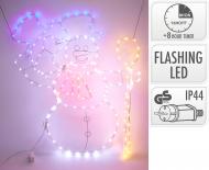 Светещ LED снежен човек
