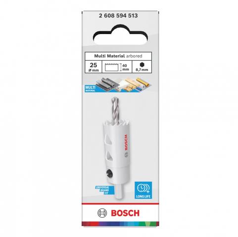 Боркорона Bosch ММ 25 мм, снимка 4 - Боркорони bi-metal