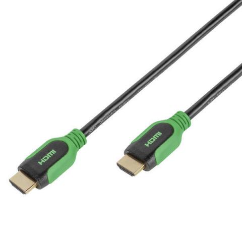Kабел HDMI с Ethernet  0,75м 4K/3D Vivanco High Speed 42963 - Кабели и адаптери тв & аудио