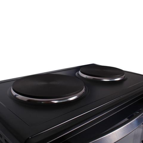 Готварска печка (мини) MUHLER MN-4809 черна, снимка 3 - Малки готварски печки