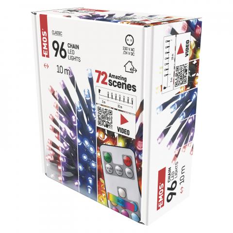 LED коледна верига, 10м, снимка 2 - Светеща верига