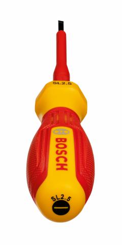 Отвертка Bosch VDE SL 2.5х75 мм, снимка 4 - Електрически