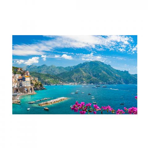 Картина Famous Amalfi coast 60x90 см, снимка 3 - Картини и рамки