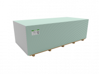 Гипсокартон Норгипс влагоустойчив 12.5мм/2000мм