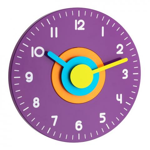 Стенен часовник "Polo" цветен - Часовници