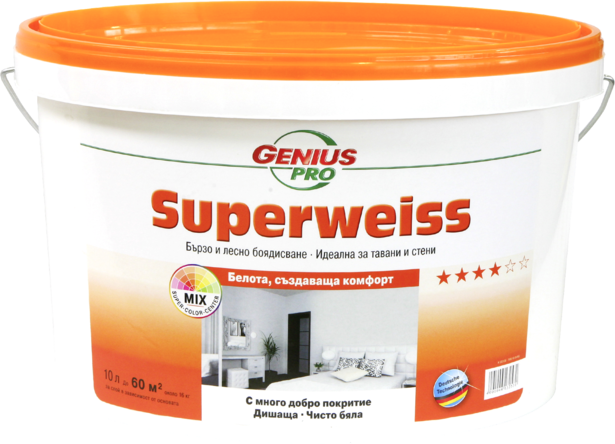 GP Superweiss 2,5L - Бели бои