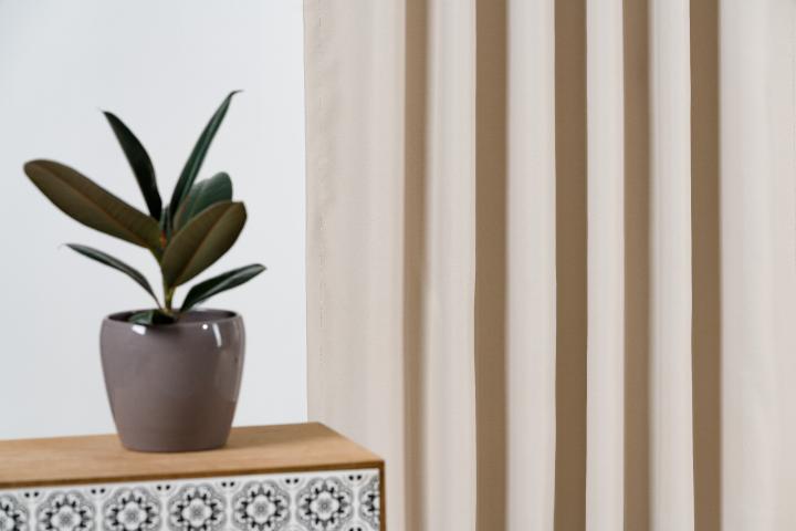 Плат Blackout 280 см шампанско, снимка 5 - Пердета на л.м.