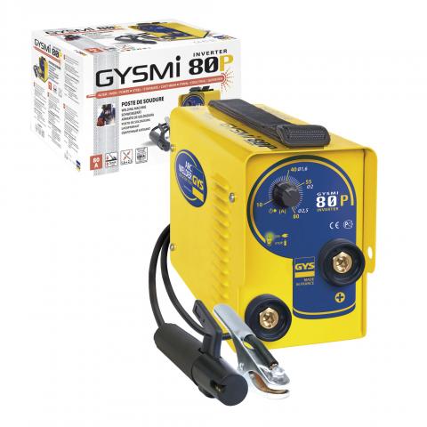 Преносим инверторен електрожен GYSMI 80 P - Инверторни електрожени