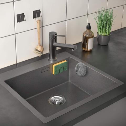 Поставка за гъби SPONGE LAVA 5x3x5 см, снимка 2 - Кухненски аксесоари за окачване