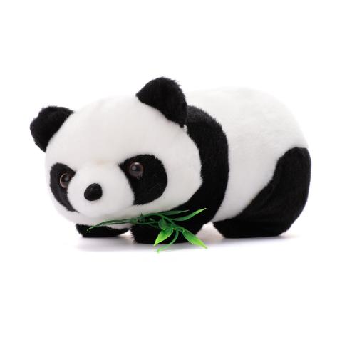 Панда легнала - Плюшени коледни играчки