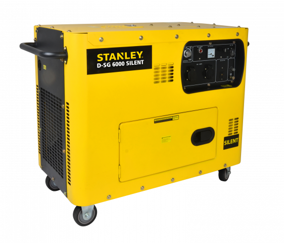 Дизелов генератор Stanley D-SG 6000 6.3kW трифазен - Дизелови генератори