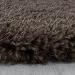 Килим Fluffy Brown Ф80 см