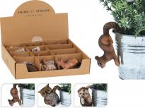 Аксесоар за саксия животинче 3 дизайна