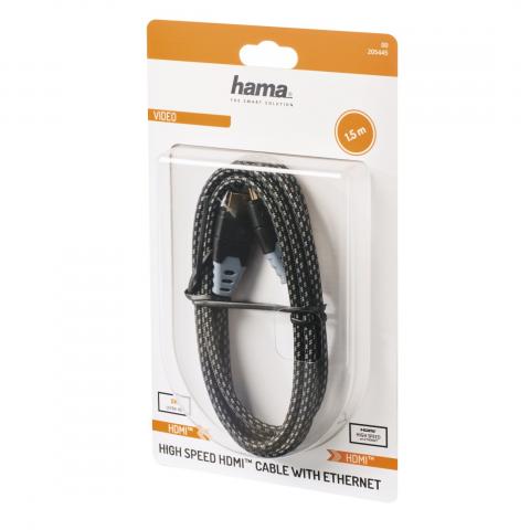 Кабел HDMI-HDMI, 48Gb 1.5м - Кабели и адаптери тв & аудио