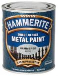 Боя за метал Hammerite 0.75л, сребро хамър ефект