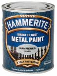 Боя за метал Hammerite 0.75л, сребро хамър ефект